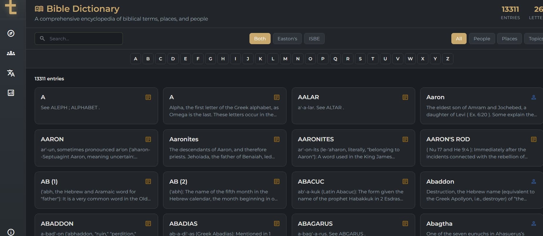 Bible Dictionary