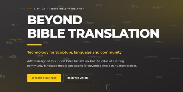 AiBT-AI Bible Translation